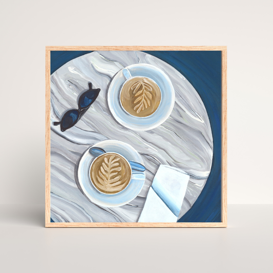 Table for Two - Original Painting