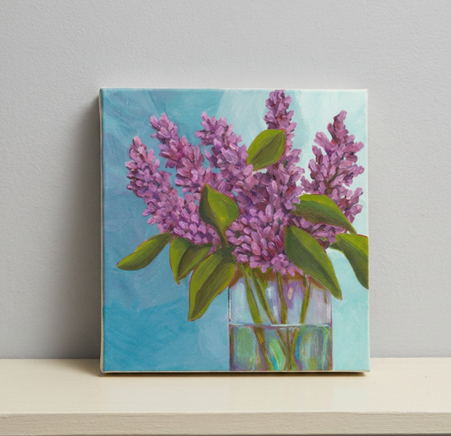Lilacs - Original Painting