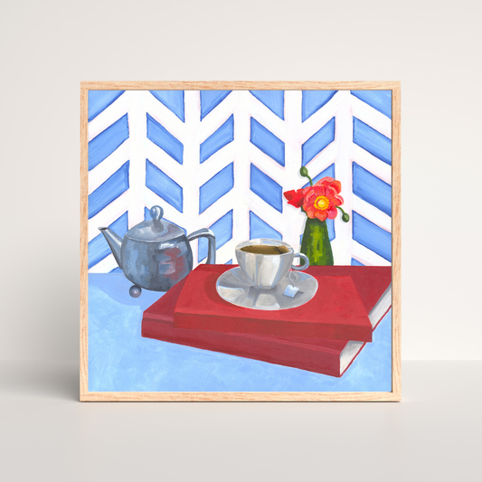 Literary Comfort - Orginal Painting