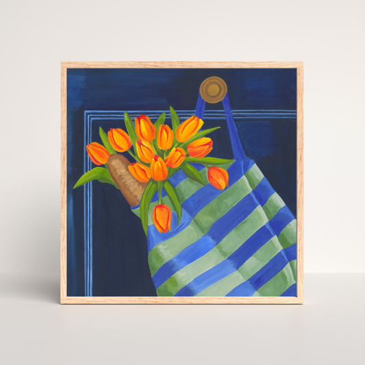 Morning Market - Original Painting