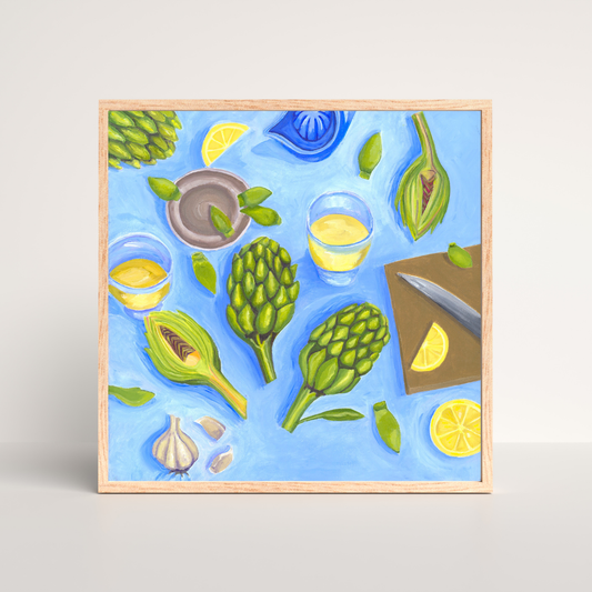 The Artichoke Affair - Original Painting