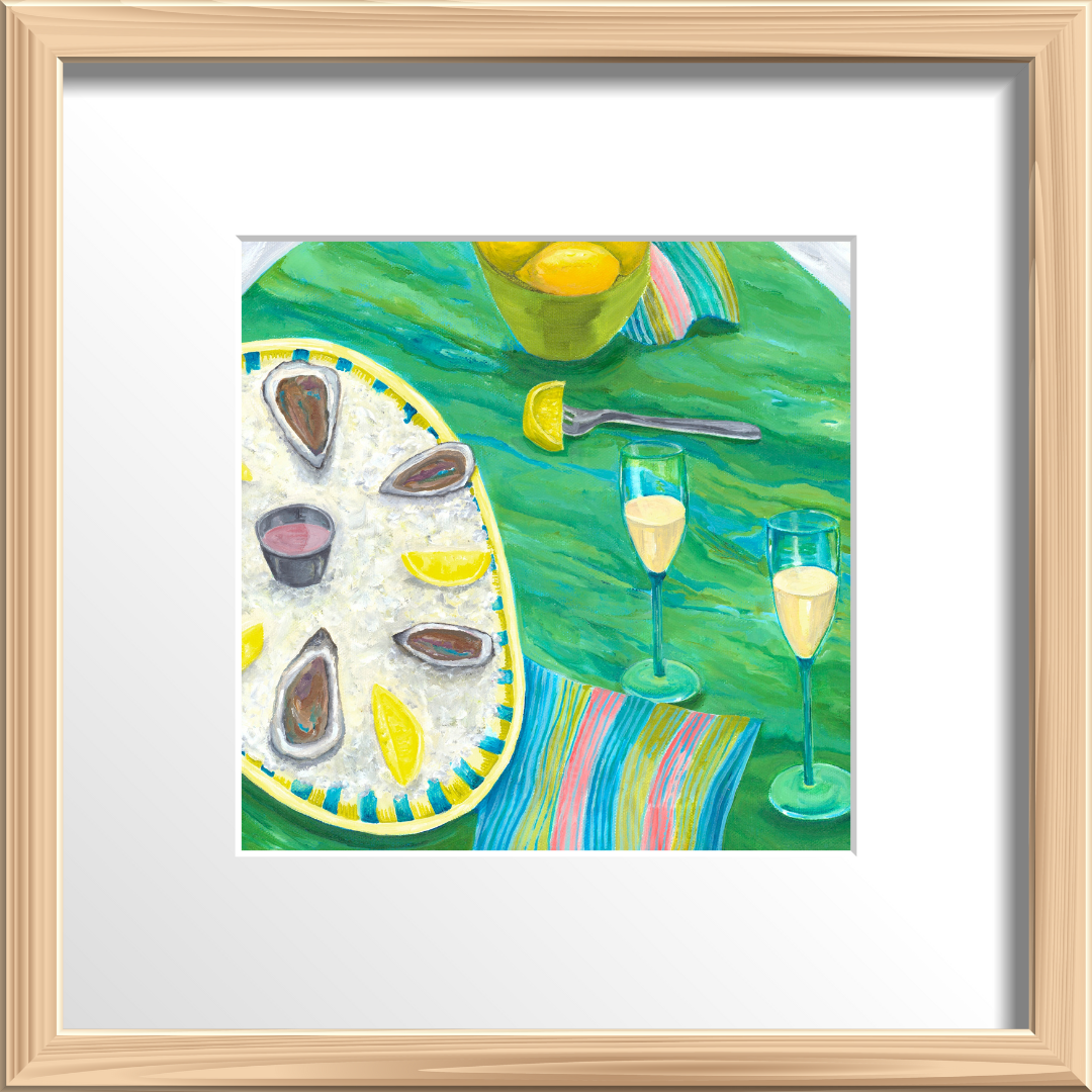 The Tipsy Oyster - Print